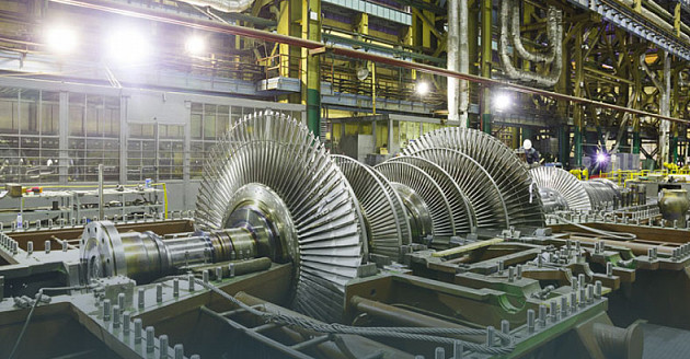 Analysis of the operation of a turbine generator of a thermal power plant